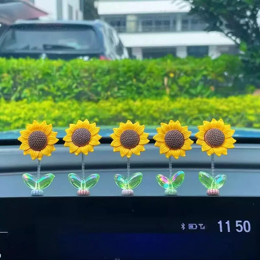 Mini Shaking Sunflowers
