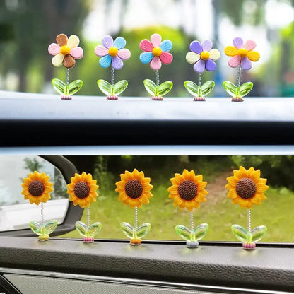 Mini Shaking Sunflowers