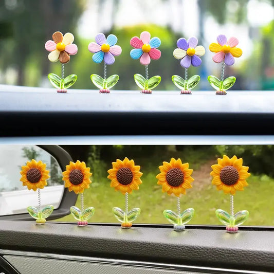 Mini Shaking Sunflowers
