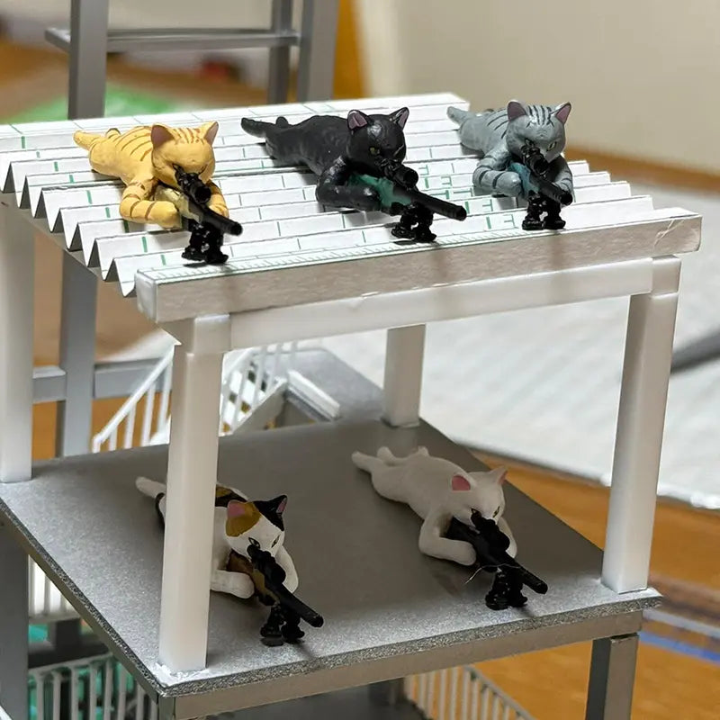 Mini Cat Figurines